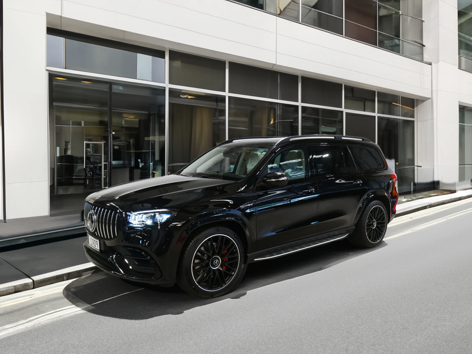 Mercedes-Benz GLS ulkoa