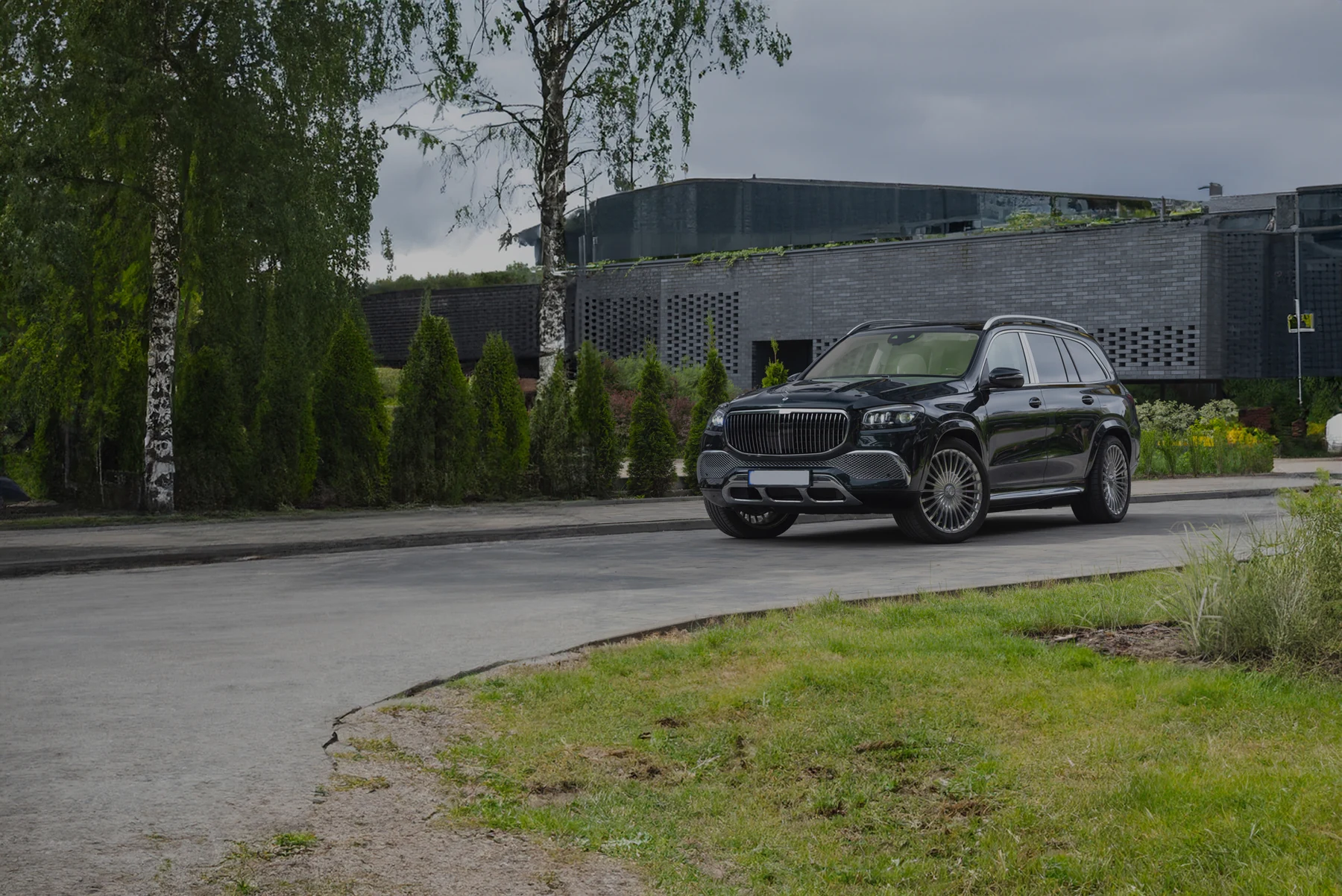 Mercedes-Benz GLS toisessa ympäristössä